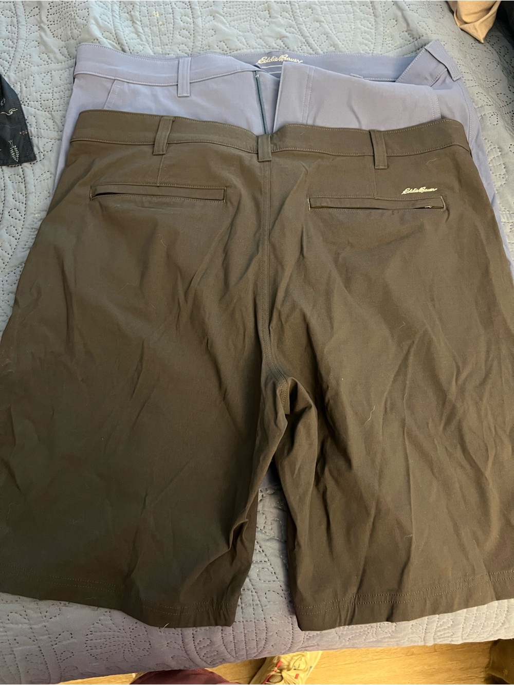 Three Eddie Bauer Men’s Shorts size 36 - Beige, Brown, Orange - Picture 16 of 16